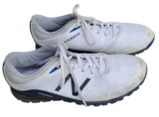 New Balance Men's Minimus Waterproof Spikeless Golf Shoe White Blue 11 M30