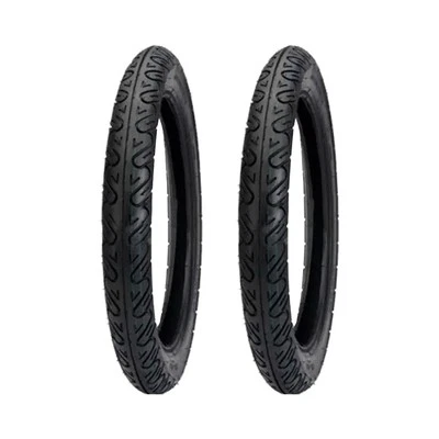 OEM QUALITY 2 COPERTONI GOMMA 2 3-4/16 35P D973 SLICK DEESTONE PER SCOOTER 50CC