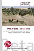 Opelousas - Louisiana Lambert M. Surhone (U. A.) Taschenbuch Englisch 2026