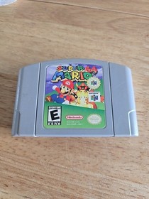 Super Mario 64 Nintendo 64 N64 Authentic Player&rsquo;s Choice Game Cartridge Tested