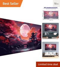 5D Large Diamond Art Painting,Moon Diamond Painting Kits for Adults,DIY Full ...