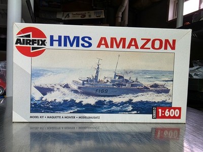 Airfix 1/600 British Royal Navy Vosper Type 21 Frigate HMS AMAZON Model Ship Kit