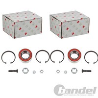 2X NK RADLAGER-SATZ Vorne Links+Rechts Passend FüR Audi 100 200 80 90 Coupe Quat