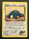 Rocket’s Snorlax 2000 Gym Heroes 33/132 Non Holo Vintage Pokemon