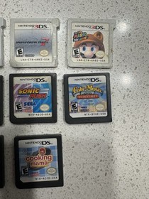 Nintendo DS/3DS Game Cartridge Lot of 11