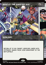 MTG Behold the Sinister Six! Showcase English SPM