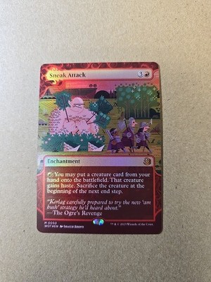 MTG - Sneak Attack - Wilds of Eldraine: Enchanting TALES - Foil - Card #0050