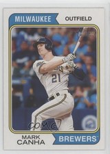 2023 Topps Heritage High Number Mark Canha #698 0s2w