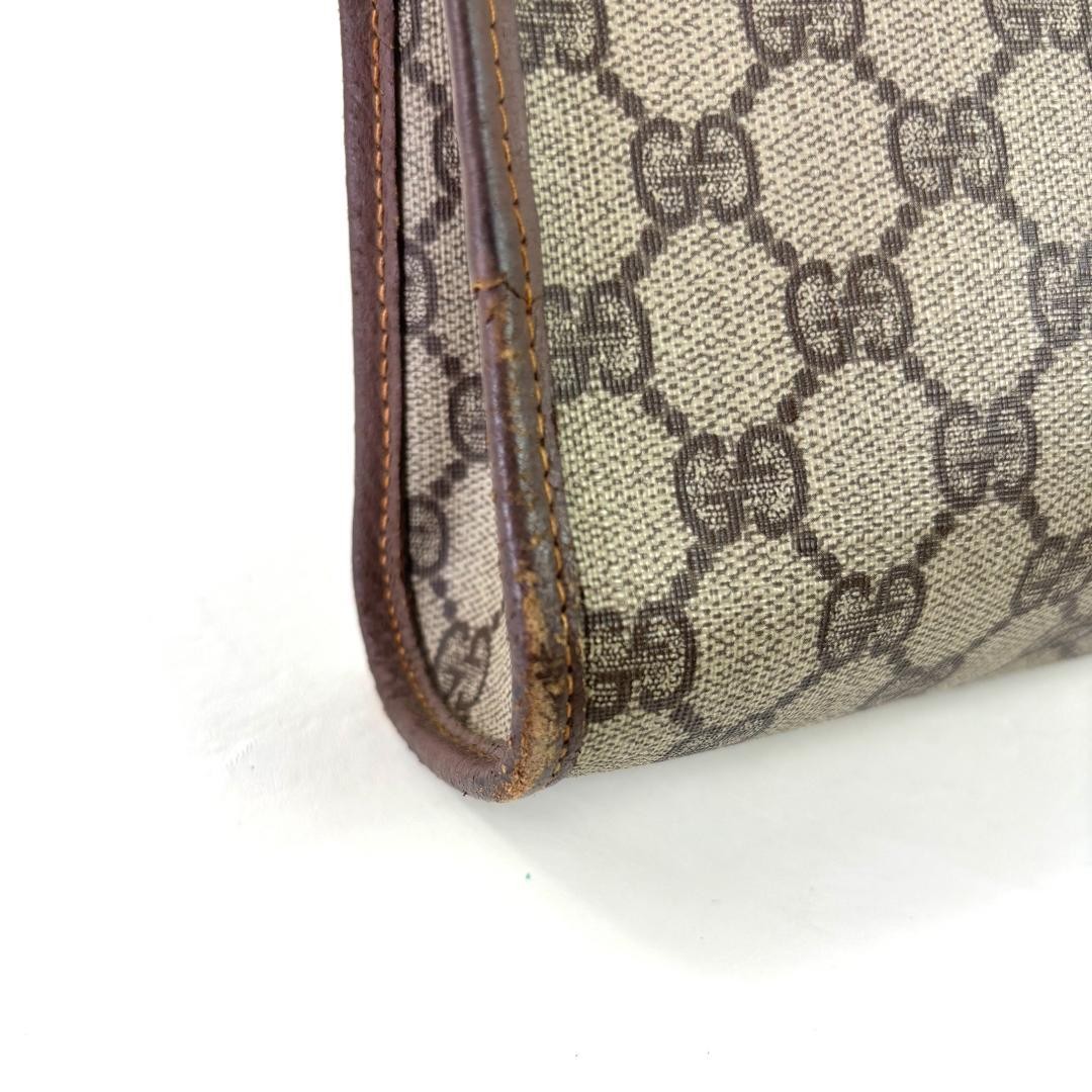 GUCCI Old Gucci Clutch Bag GG Pattern — image 7