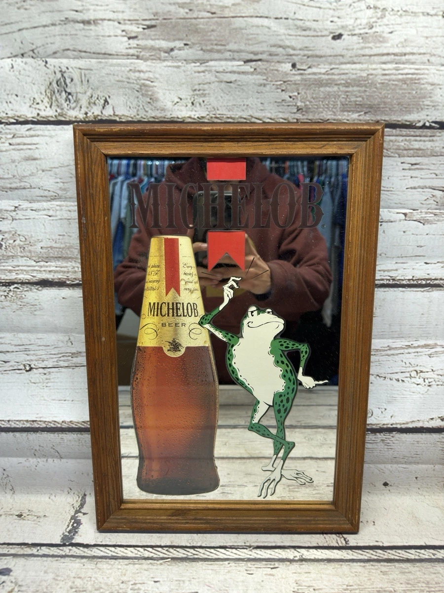 Vintage Michelob Beer Lighted (パブミラー) Michelob Mirror In Collectible Breweriana Mirrors for sale | eBay