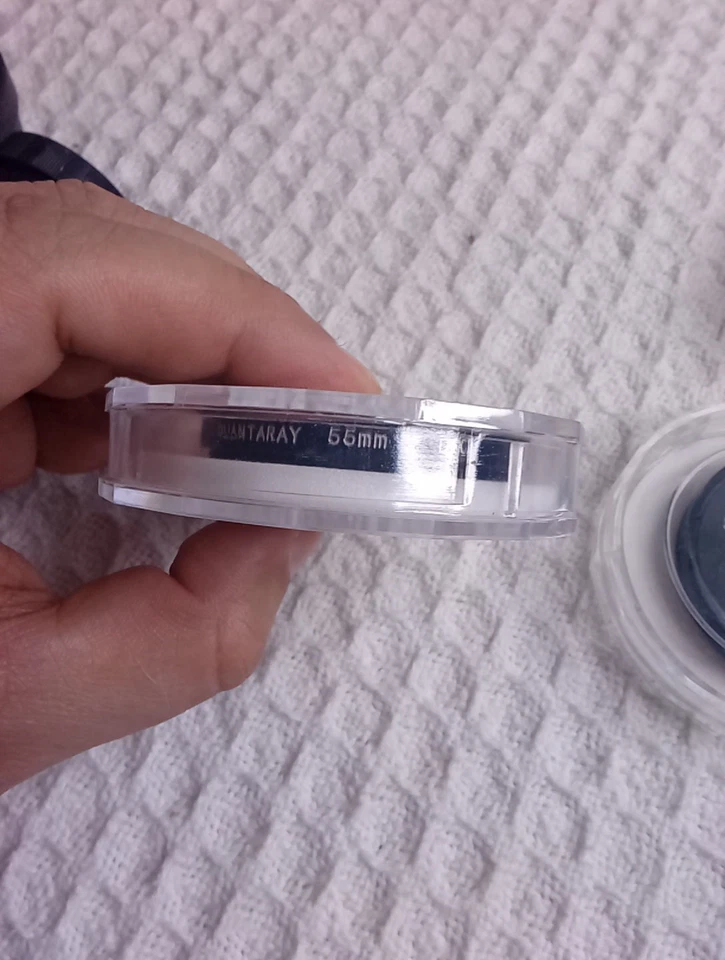 2 Vintage Quantaray Filters 55mm F-DL & P.L - Image 4 of 4