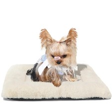 Puppy Bed for Crate 18 Inch for Extra Small Dogs Fit Metal Crates,Ultra Soft ...