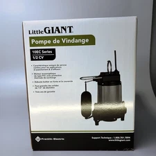 Little Giant 10EC-CIA-SFS 510803 1/2HP Submersible Sump Pump Automatic 115V