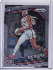 2025 Panini Prizm WNBA #72 Kiki Iriafen Rookie Card
