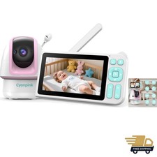 Video Baby Monitor, 2000ft Long Range, Enhanced Signal Stability, No WiFi, 5"...