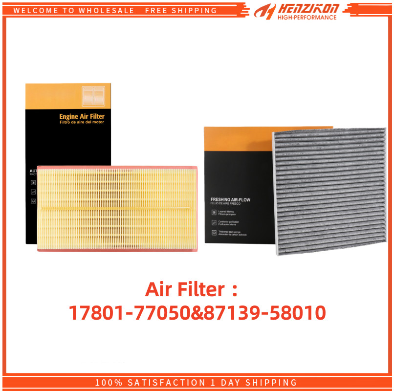 ENGINE & CABIN AIR FILTER Fit 2020-2023 Toyota RAV4 Highlander Sienna Venza 2.5L