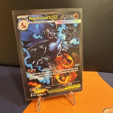 👀 GRADO! Mega Charizard X EX 125/094 Me02: Fiamme Fantastiche Holo Inglese TCG
