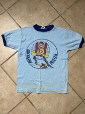 Vintage 70s Kids T-shirt Backstop Buster By Allison N.Y.