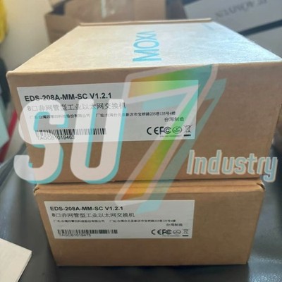 MOXA EDS-208A-MM-SC Electric Ethernet Switch # 1pcs  New  In Box &ex