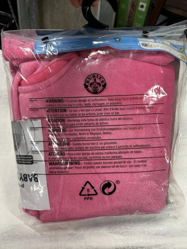 Disfraz de Halloween Pinkfong Rosa Mamá Tiburón Vestir, Música-Estándar Adulto Talla Única Foto 3 de 4