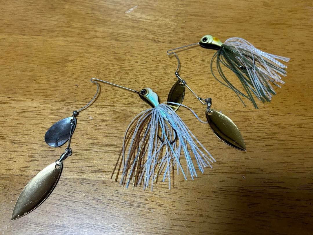 Evergreen D-ZONE Spinnerbait Set 1/2Oz Moroko & 3/8Oz Ayu Fishing Lures - Image 2
