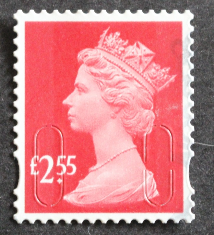 GB Stamp QEII Self-Adhesive Machin £2.55p  U2962 M20L Used