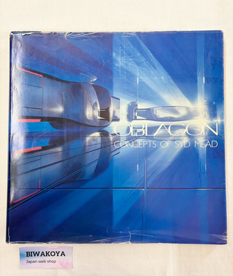 OBLAGON Concept of Syd Mead Fantasy Art Book 1985 From JAPAN Used