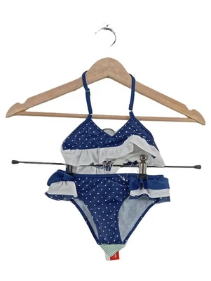 Original Marines Bikini Enfant Fille Bleu Pois Volants (EU 92) - Photo 1/4