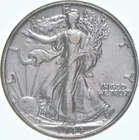 XF/AU 1944 Walking Liberty Half Dollar Polished 90% Silver *9634