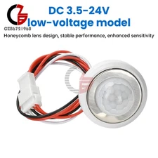 Adjustable Delay Embedded PIR Infrared Motion Sensor Switch AUTO-DETECT Sensor