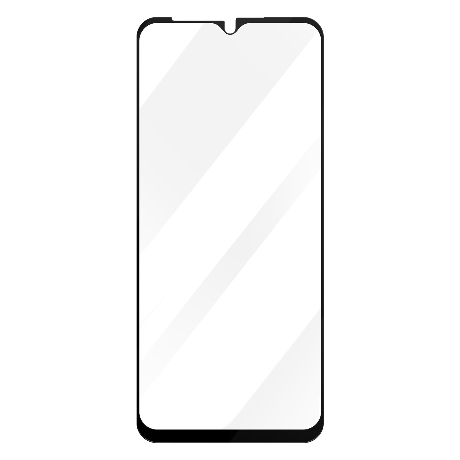 Verre trempé Samsung Xcover 7 Akashi 9H noir protection écran intégrale