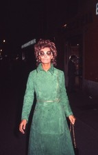 CGE5-664 SOPHIA LOREN CHIC SUNGLASSES FASHION ICON ORIGINAL 35MM COLOR SLIDE