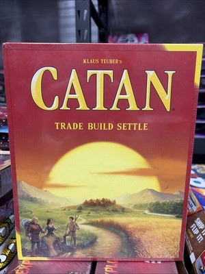 Catan Trade Build Settle Board Game CN3071 Klaus Teuber - New & Sealed