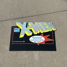 Vintage Marvel Comics Countertop End Cap Cardboard Standee 90s X-Men Kids Books!