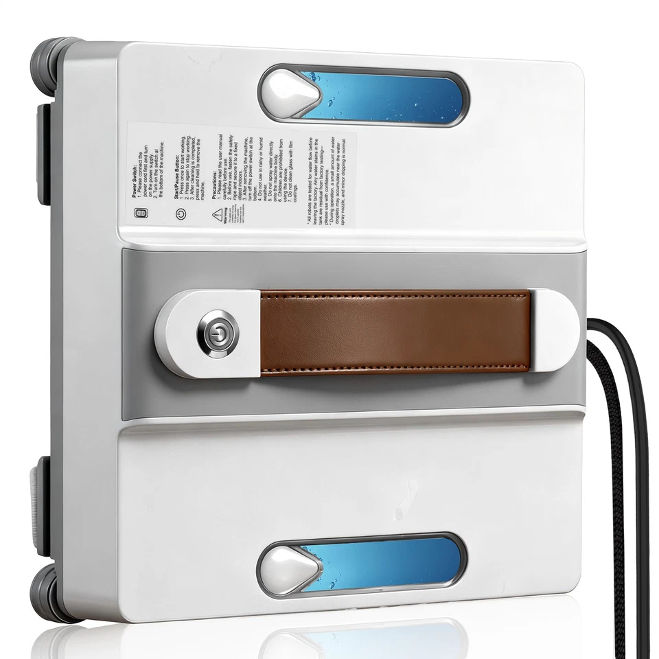 Smart Fensterputzroboter Fernbedienung mit Dual-Wasserspray Anti-Fall 6500Pa NEU - Bild 2 von 4