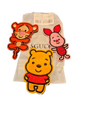 Pooh Bear Iron-on patches - package of 3