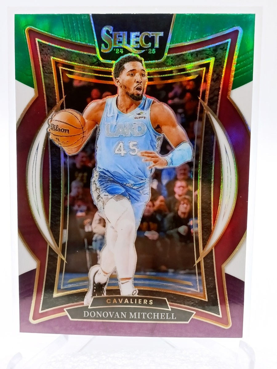 2024-25 Panini Select - Concourse Donovan Mitchell #21 Green White
