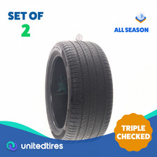 Set Of 2 Used 28540r20 Pirelli P Zero I 108h - 732 Set Of 2 Used 28540r20 Pirelli P Zero I 108h - 732