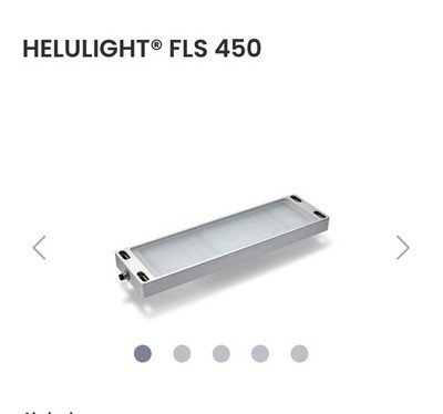 Sangel FLS 450  (Jetzt HELULIGHT ) Maschinen Leuchte Industrie Lampe