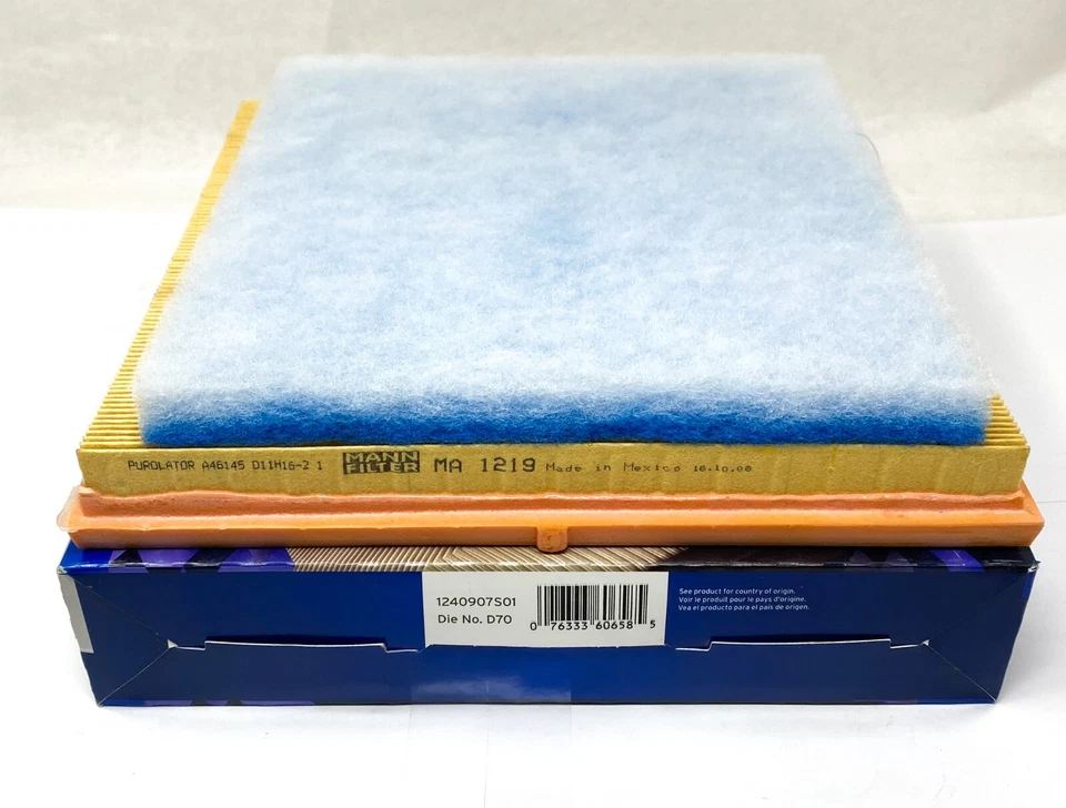 Filtro de aire-VIN: Y, FI Purolator ONE A46145 para Cadillac SAAB varios vehículos Foto 3 de 3