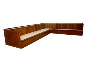 N Eilersen Teak Case Sofa Sectional Or Couch Mid Century Connectable Ebay