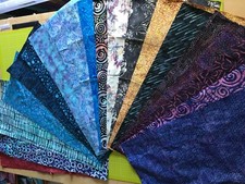 Batik Fabric, Long Quarters, Multibuy discount!