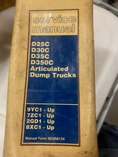 Caterpillar Articulated Dump truck D25C D30C D35C D350C Service manual . 