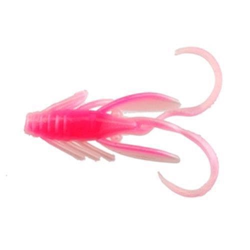 Berkley PowerBait Power Nymphs 1” Pink Shad Soft Plastic Lures for