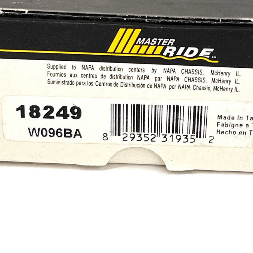 Barra estabilizadora estabilizadora de suspensión delantera Napa 18249 Master Ride para autos Ford Foto 3 de 4