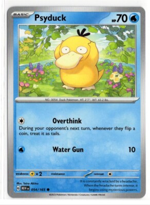 Pokemon Scarlet Violet 151 054/165 Psyduck | eBay
