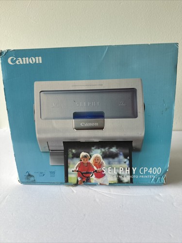 CANON Selphy CP400 Silver Compact Photo Printer (a1) - Picture 2 of 12