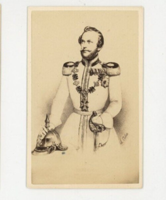Vintage CDV Kaiser Frederick III, German Emperor