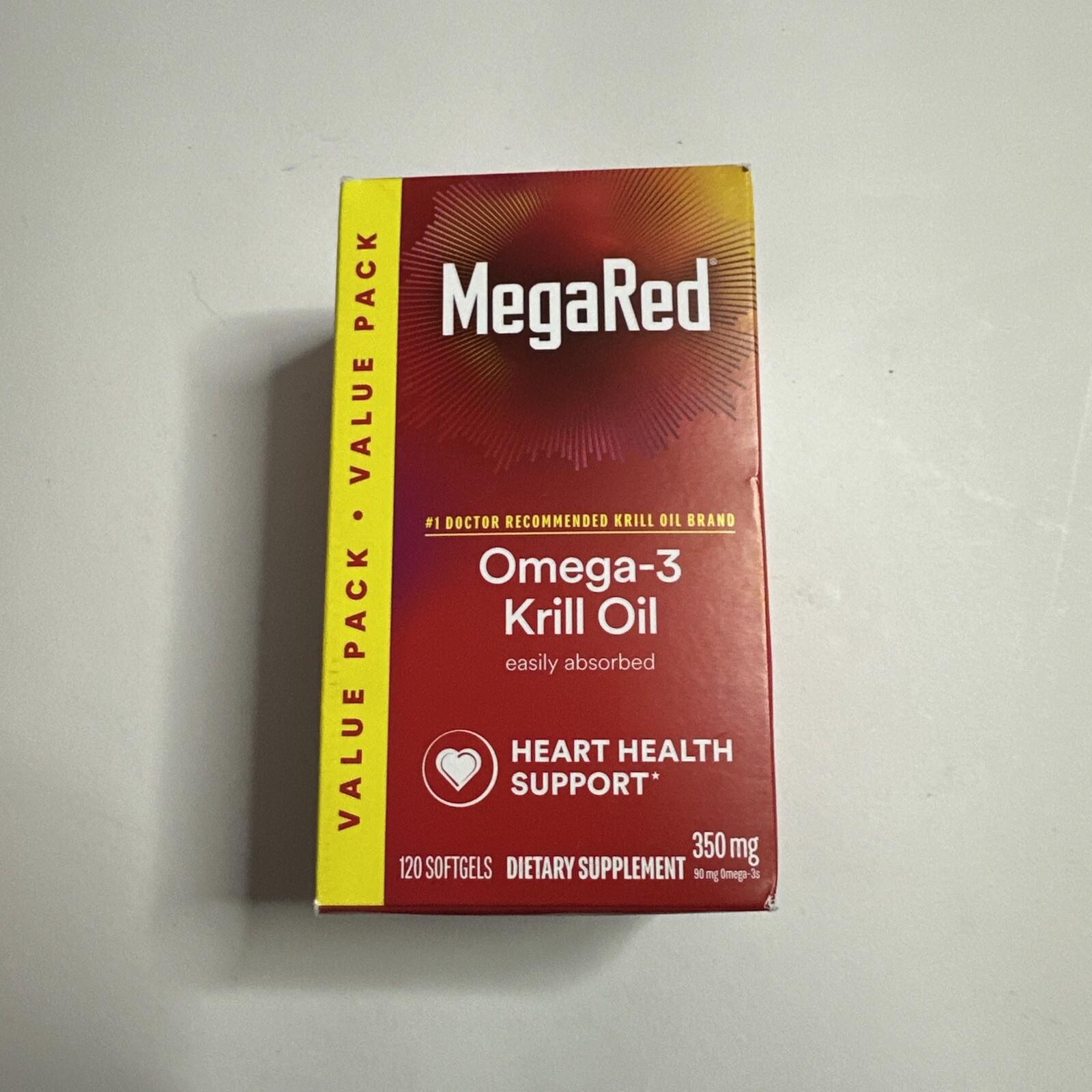 Schiff MegaRed Omega3 Krill Oil, 350 mg, 120 Count NIB EXP 2025+ 20525953308 eBay