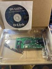 D-Link Fast Ethernet Network Card 10/100 Mbps DFE-530TX Rev. E1 Desktop PCI